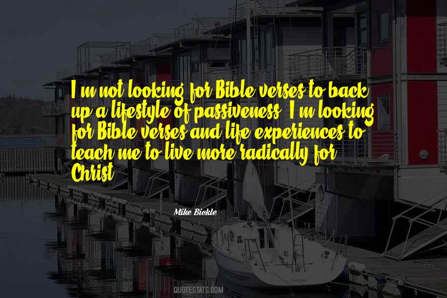 Experience Of Christ Quotes #1497819
