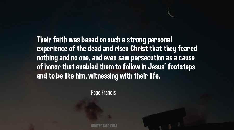 Experience Of Christ Quotes #671270