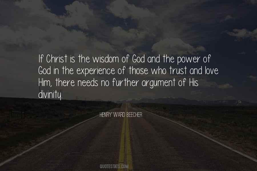 Experience Of Christ Quotes #722154
