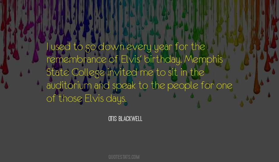 Elvis Birthday Quotes #1867951