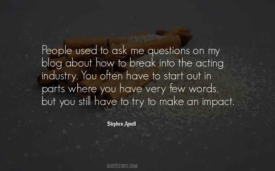 An Impact Quotes #1184558