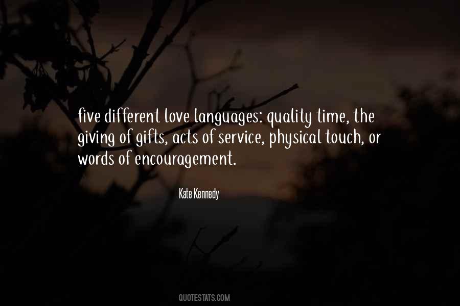 5 Love Languages Quotes #291821