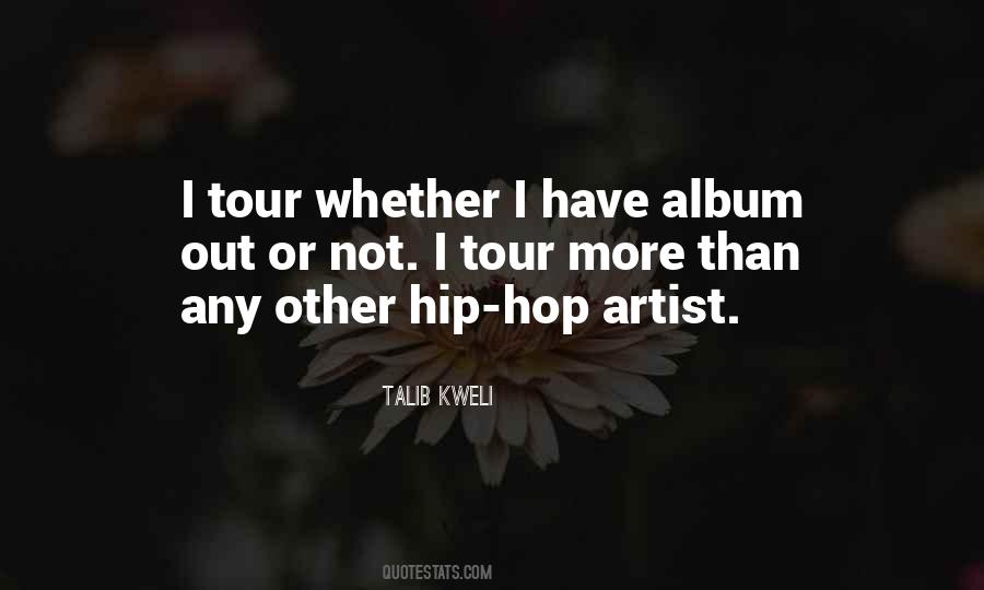 Hip Hop Artist Quotes #691946