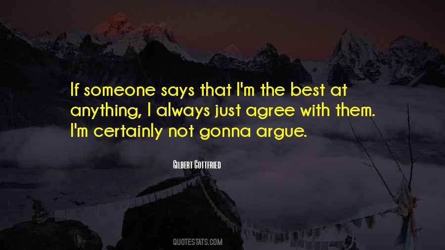 Quotes About Not Arguing #908473