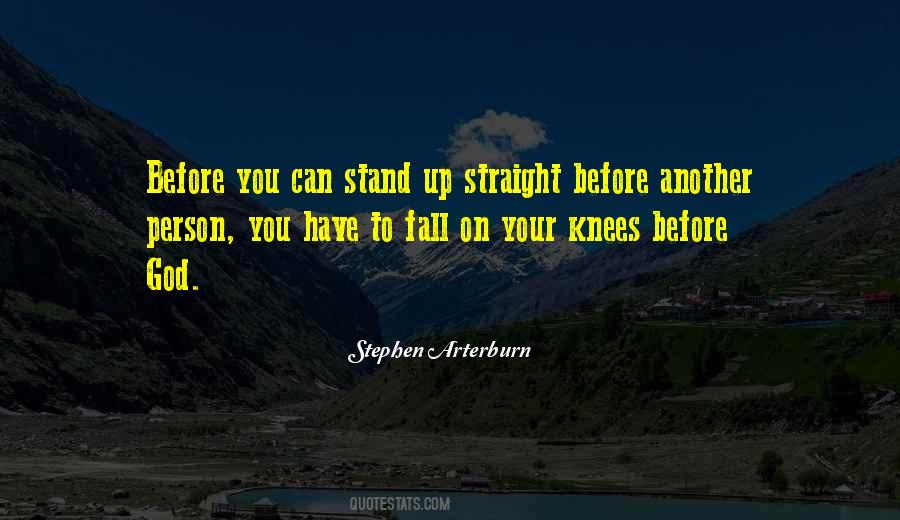 Stand Up Straight Quotes #147763