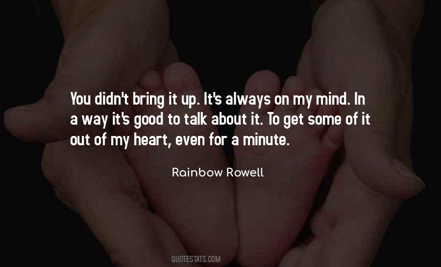 Always In My Mind Quotes #224476