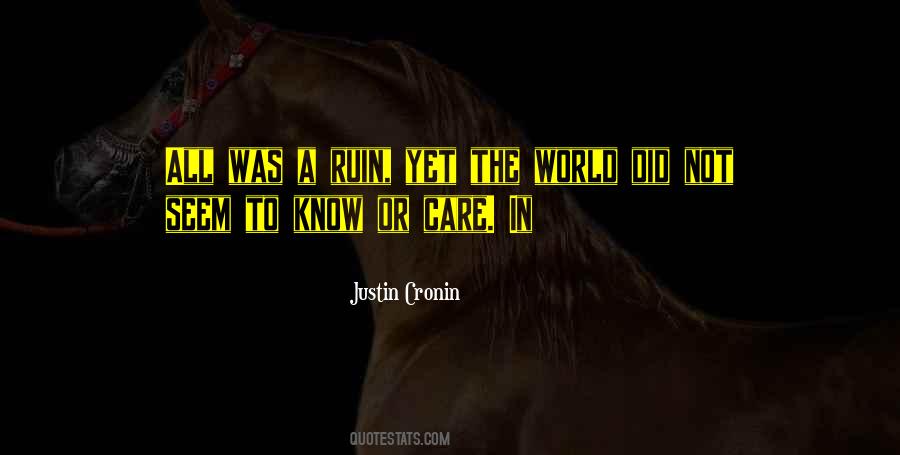 Quotes About Not A Care In The World #1623617