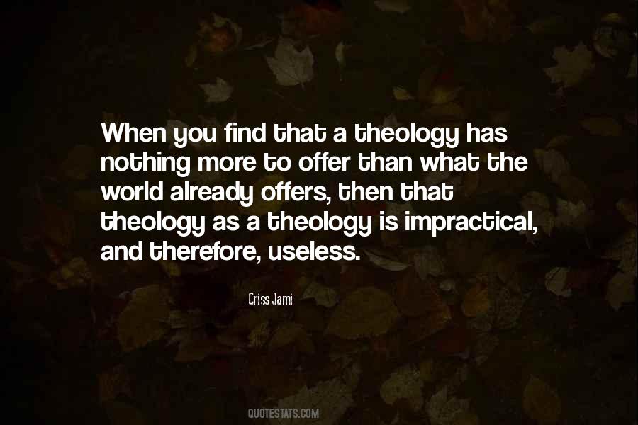 Practical Theology Quotes #1106590