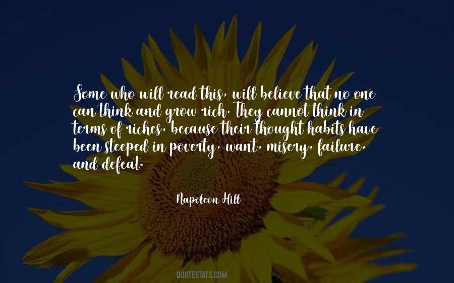 Think Rich Grow Rich Quotes #792586