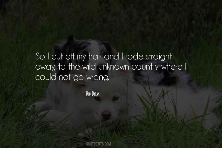 Straight Off Quotes #88406