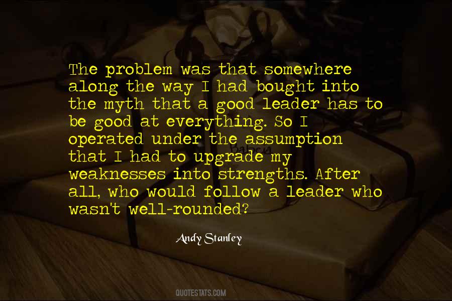 Leader At Quotes #506999