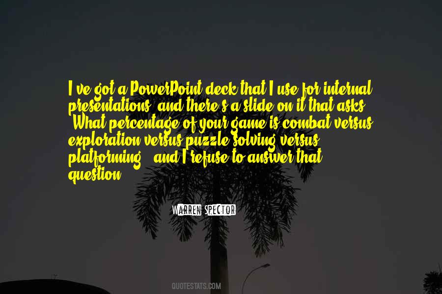 Solving A Puzzle Quotes #1362199