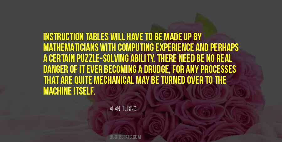 Solving A Puzzle Quotes #1665403
