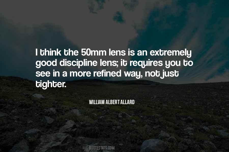 50mm Lens Quotes #1377075