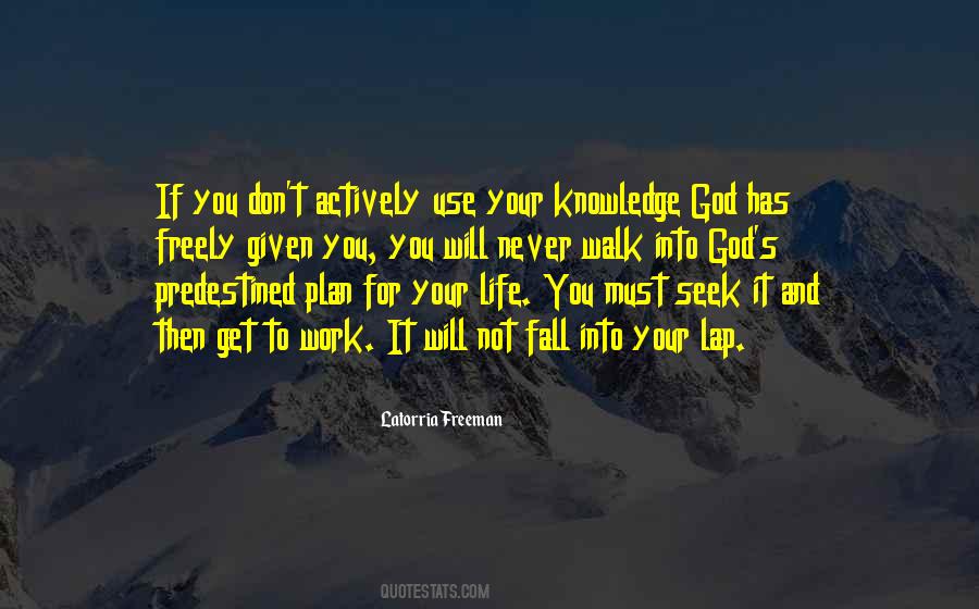 God S Will God S Plan Quotes #1438264