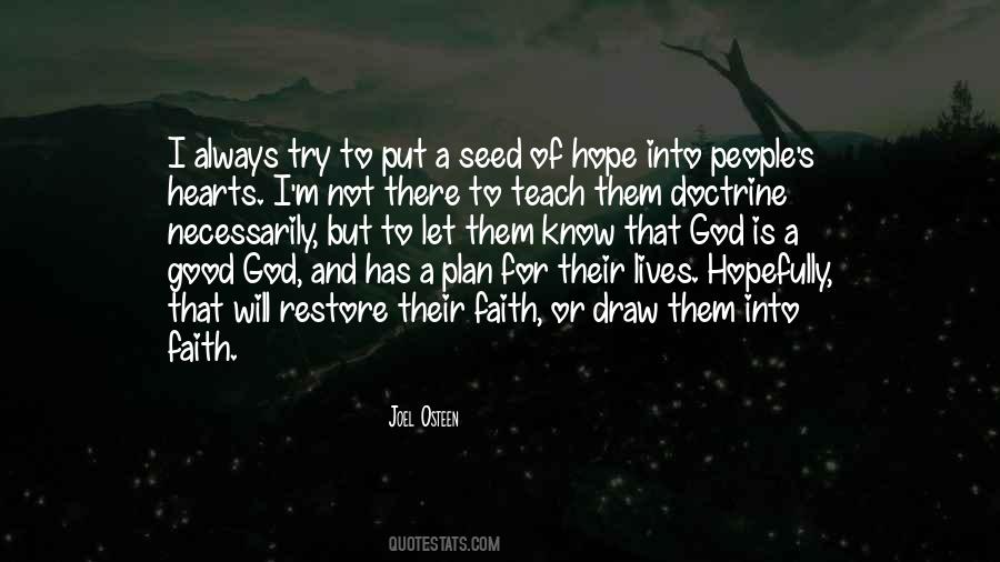 God S Will God S Plan Quotes #1764573