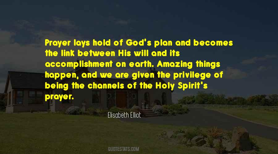 God S Will God S Plan Quotes #1853966