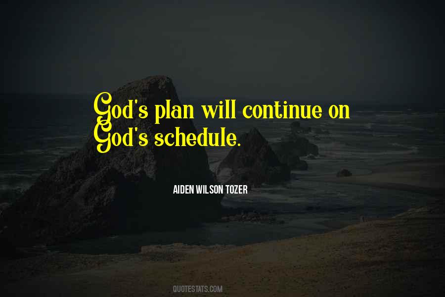 God S Will God S Plan Quotes #96836