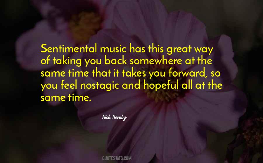 Quotes About Nostagic #326945