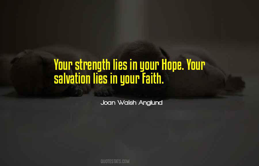 Strength Hope Quotes #198320