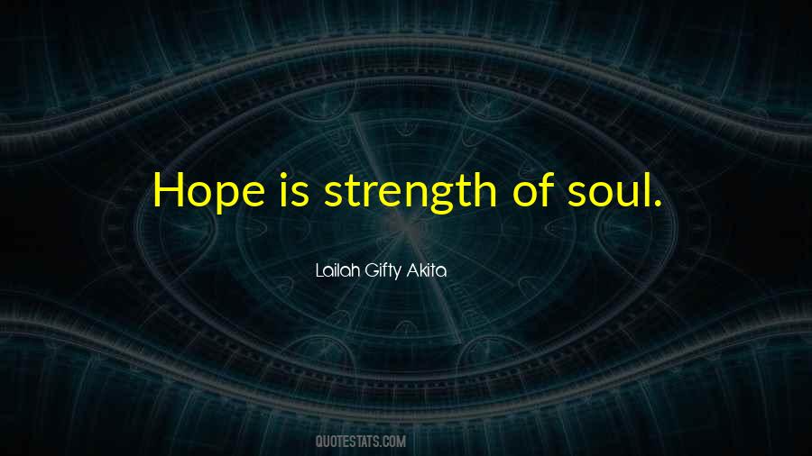 Strength Hope Quotes #302414