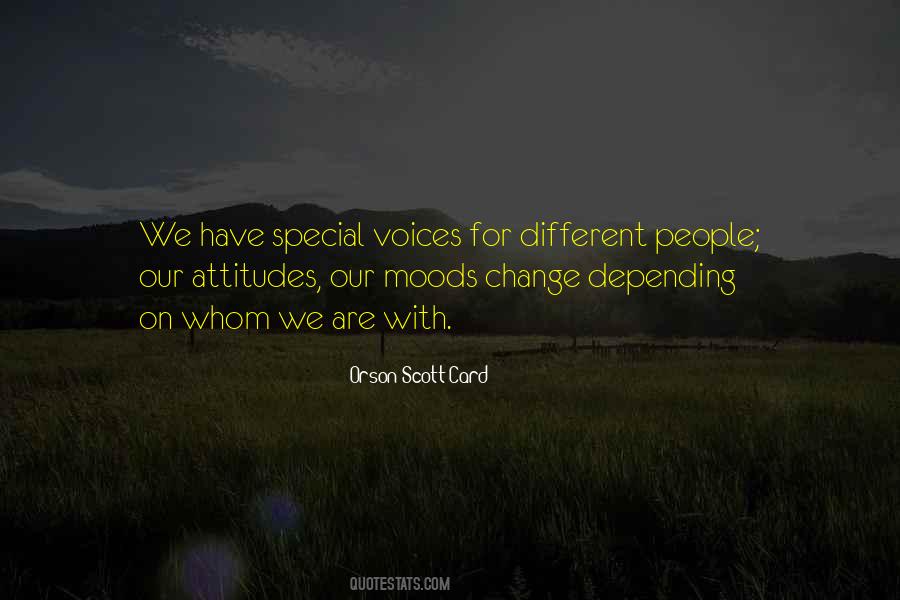 Different Voices Quotes #700513