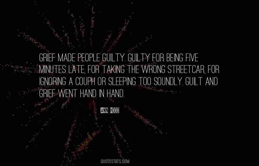 Being Guilty Quotes #1424645