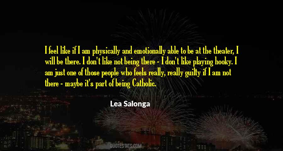 Being Guilty Quotes #160746