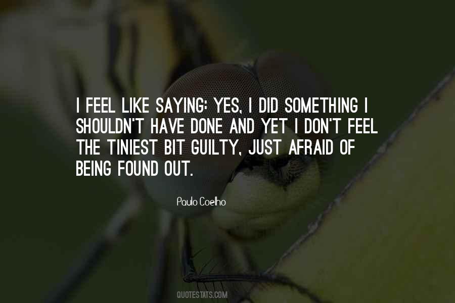 Being Guilty Quotes #744593