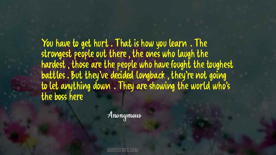 People That Hurt You Quotes #565096