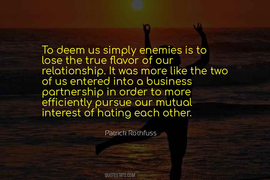 True Partnership Quotes #872923