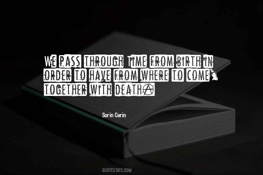 Birth To Death Quotes #568663