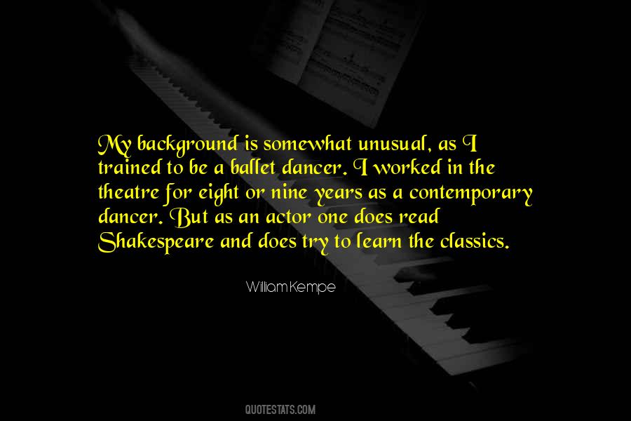 Theatre Actor Quotes #1127343