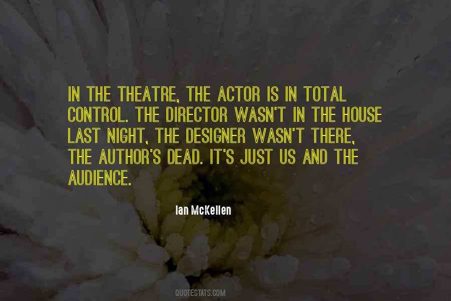 Theatre Actor Quotes #1764233