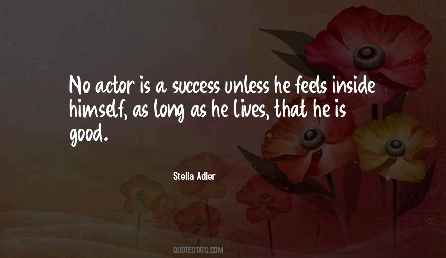 Theatre Actor Quotes #506176