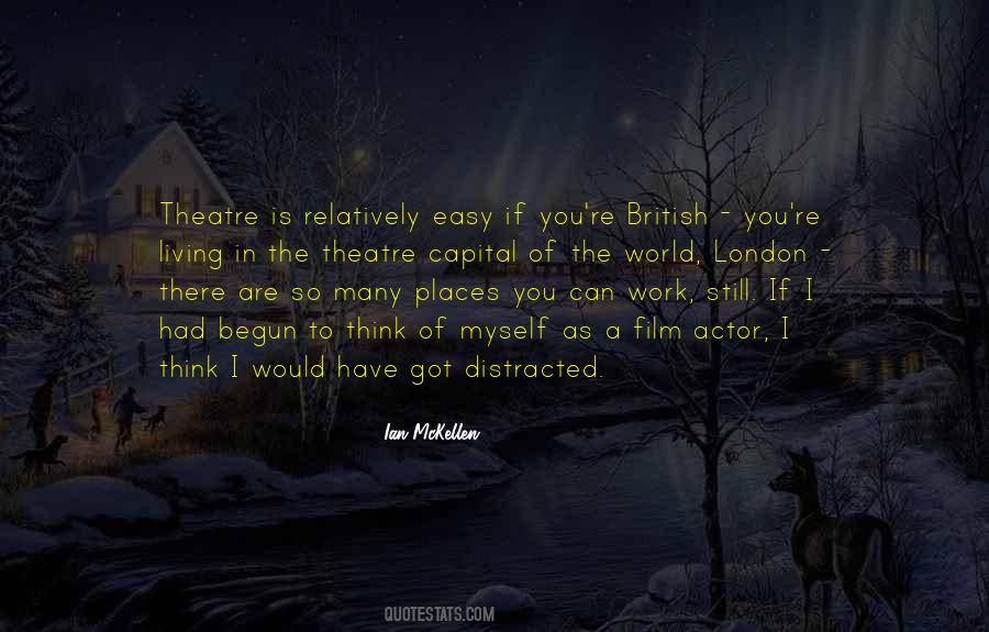 Theatre Actor Quotes #609157