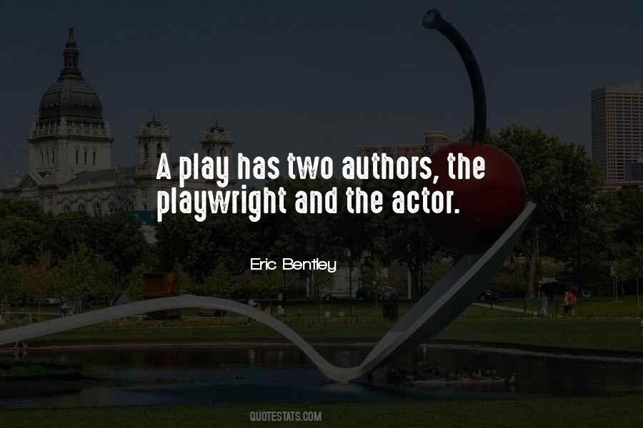 Theatre Actor Quotes #666292