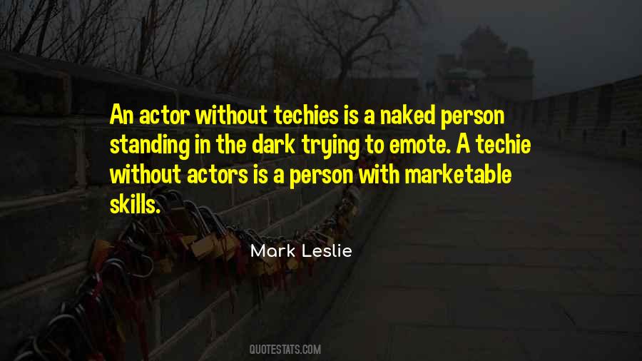 Theatre Actor Quotes #958483