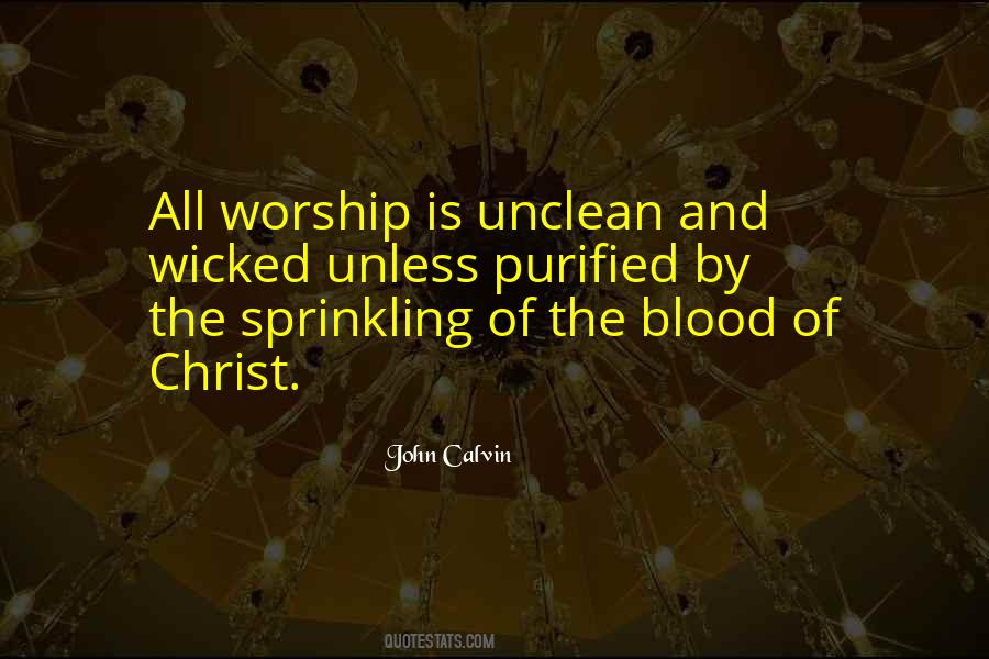 Blood Of Christ Quotes #472173