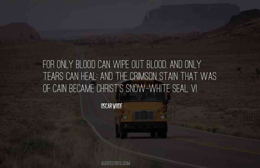 Blood Of Christ Quotes #489052