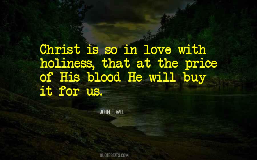 Blood Of Christ Quotes #496255