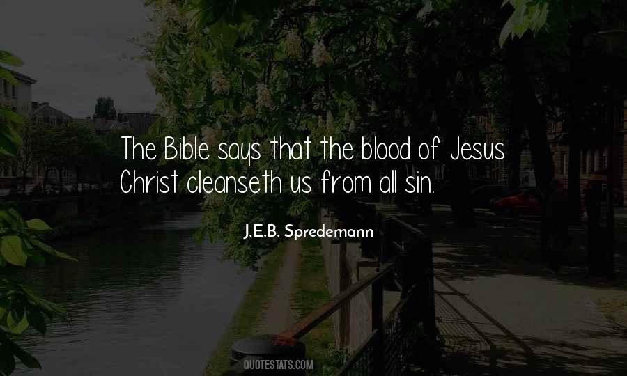 Blood Of Christ Quotes #657140