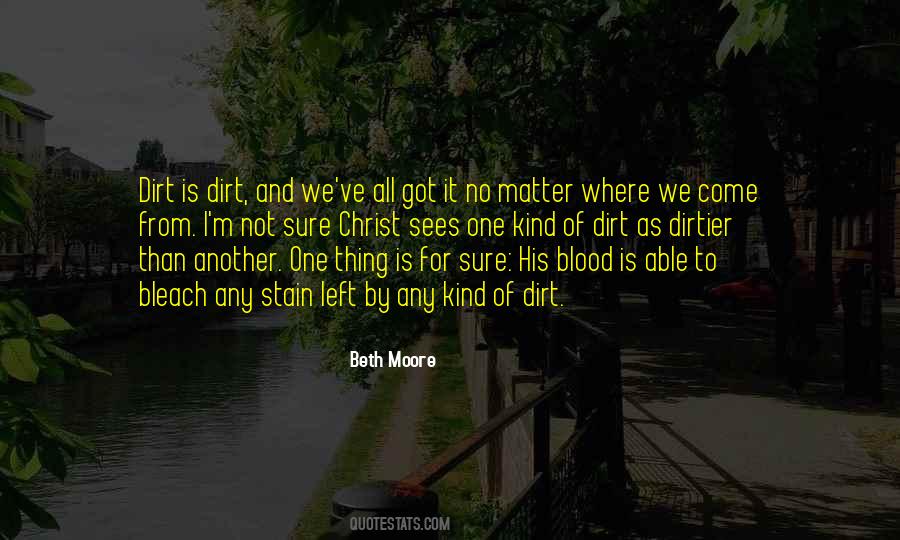 Blood Of Christ Quotes #683227