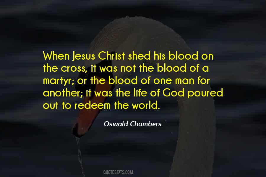 Blood Of Christ Quotes #75021