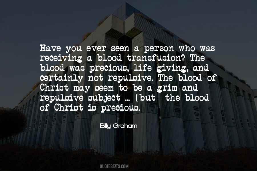 Blood Of Christ Quotes #776662