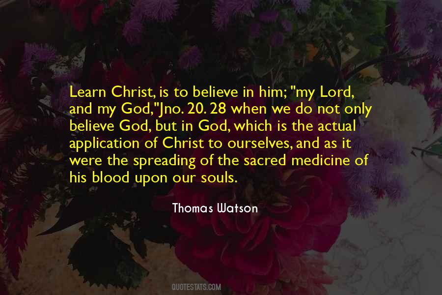 Blood Of Christ Quotes #807743