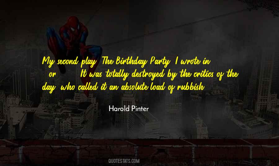 The Birthday Party Quotes #323756