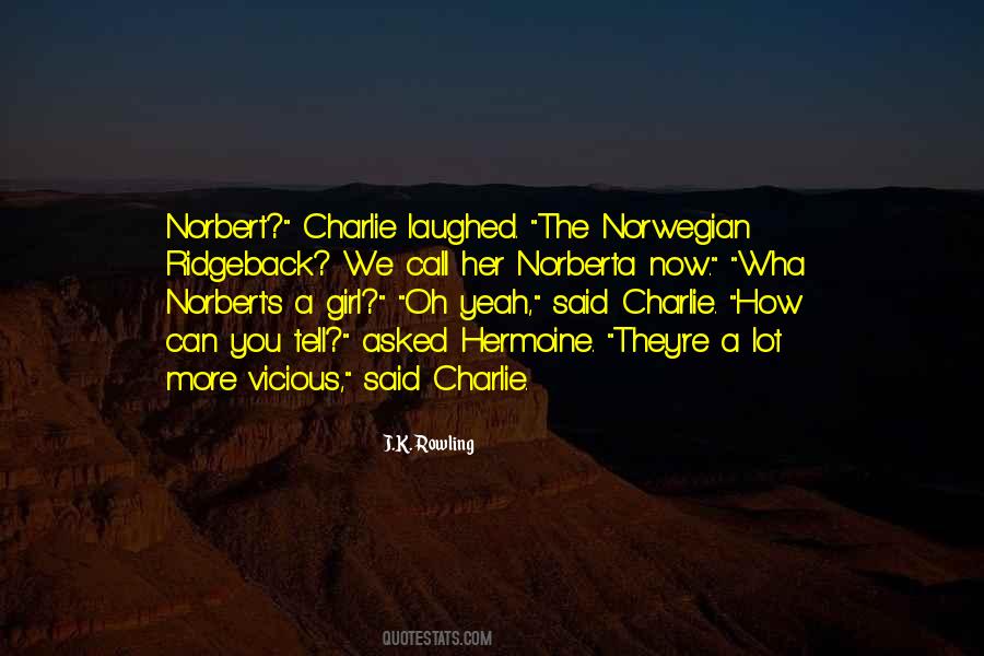 Quotes About Norbert #1133122