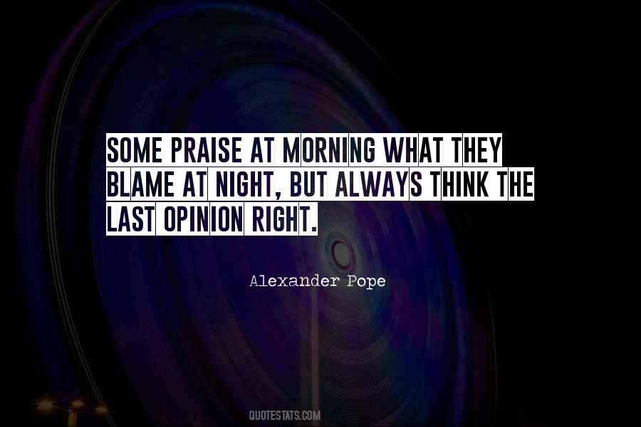 Morning Praise Quotes #1354870