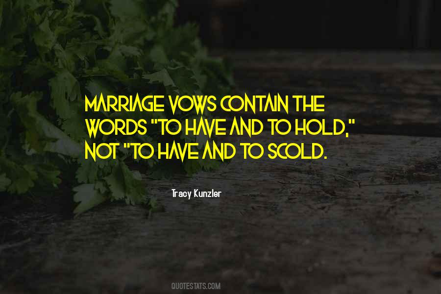 7 Vows Of Marriage Quotes #747218